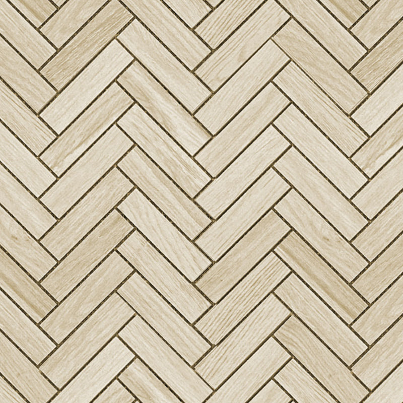 Brentwood Herringbone Amande Matte Wood, White