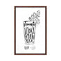 Classic Wood Floated Frame