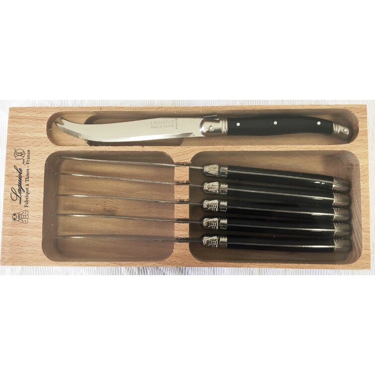 Laguiole French Stainless Steel knives set of 6 - La Maisonnette