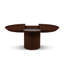 Round Solid Wood Pedestal Dining Table-2104844183-2104844182