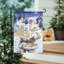 Drapeau du père Noël et du jardin
