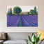 «Lavender Field II» par Timothy O Toole, reproduction sur toile tendue sur châssis-20832527-73083422-73083423