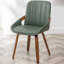 Chaise rembourrée en similicuir Kelham -514089357