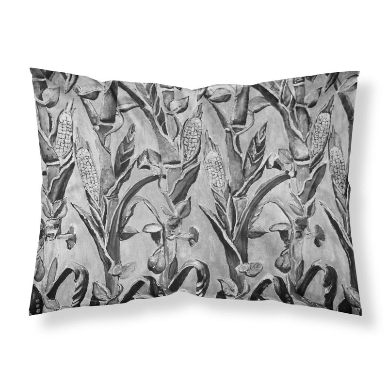  Taie d'oreiller florale Corn