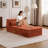 Compression Mahjong Sofa,Convertible Floor Sofa Bed,Diy Boneless Modular Sectional Sofa,No Assembly Required,Circle Fleece Fabric,Oversized Single Seater With 1 Pillow And 1 Ottoman-725446626