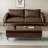 Black walnut coffee table all solid wood-107556456
