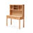 Burlywood Rectangular Solid Wood desks-107362574