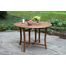 Suki Round Eucalyptus Outdoor Folding Dining Table