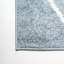 Tapis bleu clair / blanc à motif de treillis et de diamants Bertrice-1371709287
