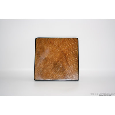 Bamboo Square 6 Piece Coaster Set