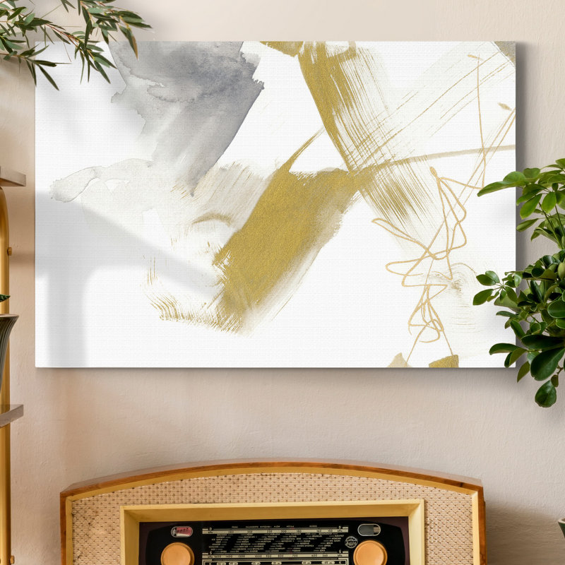 Exploration IV - reproduction sur toile tendue, H 48 po x l 32 po x P 1 po