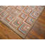 Multicolorful Contemporary Handmade Cotton Hooked Rug with Jute Highlights 5 x 8