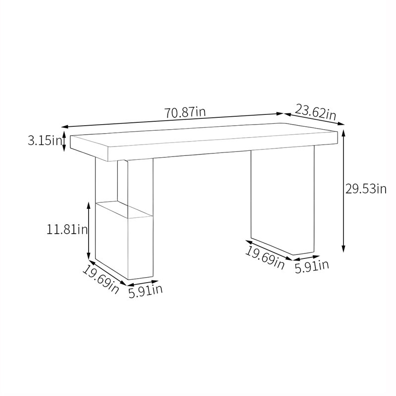  Merchandiser Prall H 29,53 po x l 70,87 po, H 29,53 po x l 70,87 po x P 23,62 po