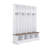Farmhouse Hall Tree with 8 Hooks, Practical Entryway Bench with Open Compartments-129768519