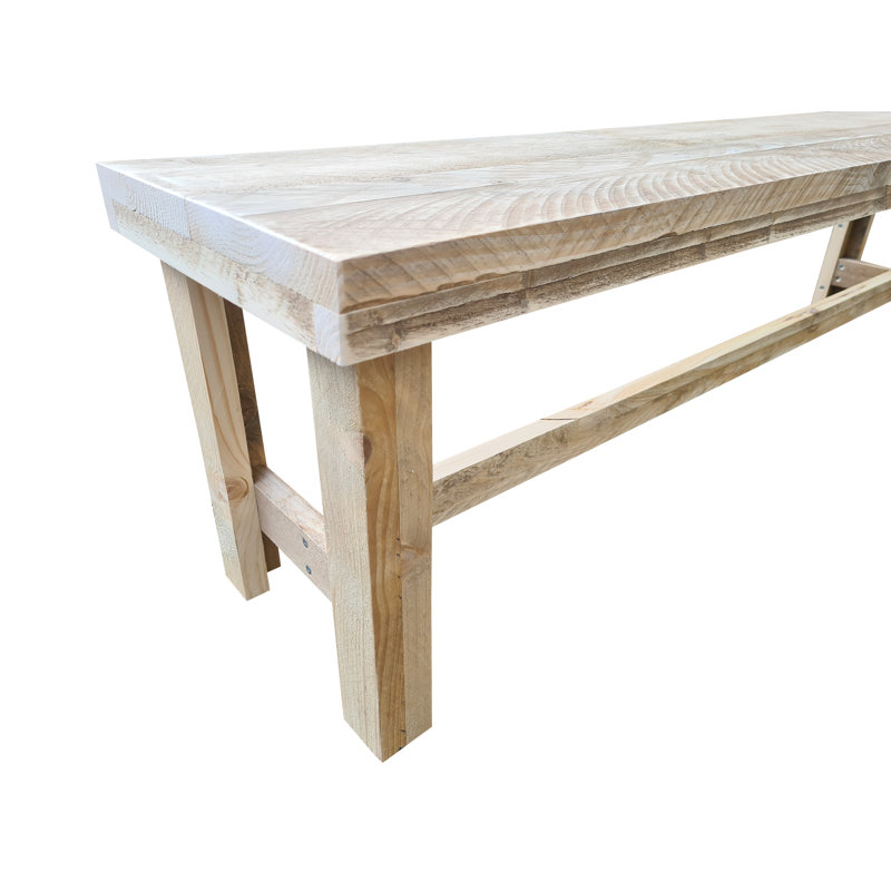 Midcre Bench, 43 cm H x 120 cm W x 38 cm D