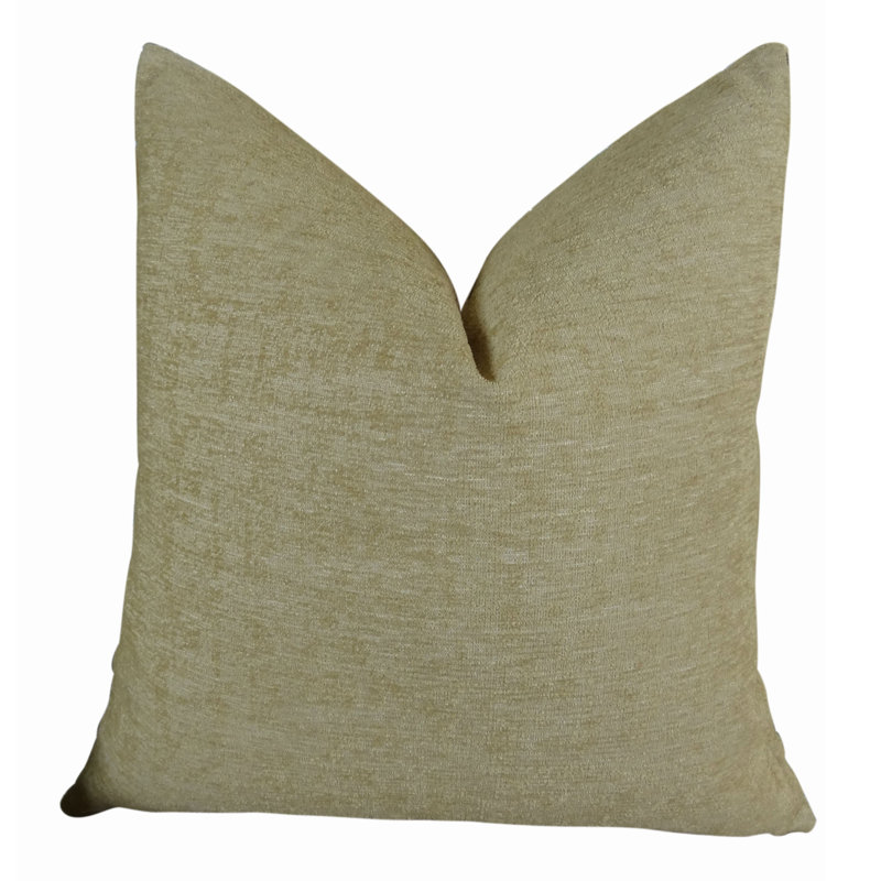 Linen Reversible Throw Pillow, 20" H x 26" W