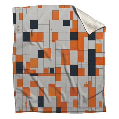Couvertures orange, blanches, noires