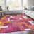 Premium Machine Washable Prisco Pink Rug-141367142