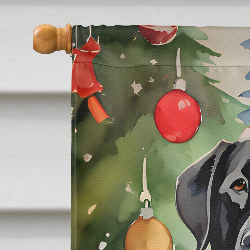 Double Sided Polyester Christmas, 40'' H x 28'' W
