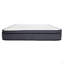 14 po Matelas en mousse hybride moelleux - housse tricotée en polyester doux, matelas en mousse multicouche