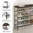 Rustic Style Metal Shoe Rack