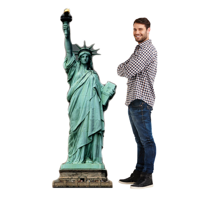 Statue of Liberty Life-Size Cardboard Standup Decor