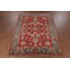 Tapis indien géométrique rouge 9 x 12