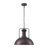 Southsea 1 - Light Black Dome Pendant-2040017727
