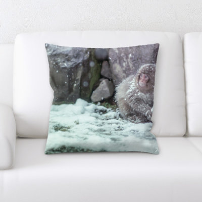 Monkey Throw Pillow