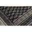 Tapis noir/gris en laine noué à la main Lori-101830026