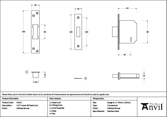 Product Dimensions