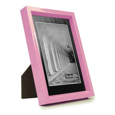 Cadre pour photo simple en bois biseauté