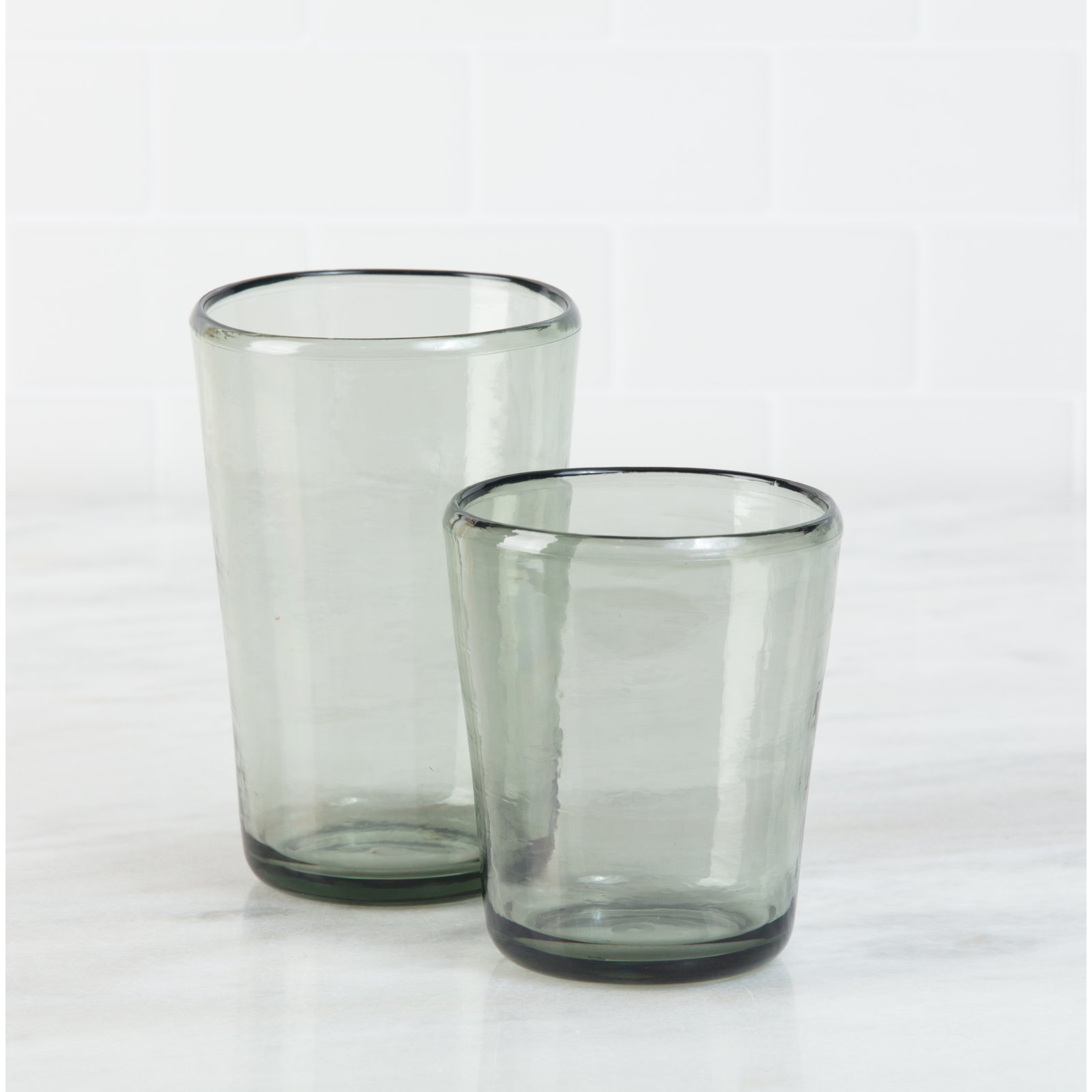 Veranda Drinking Glass, Green