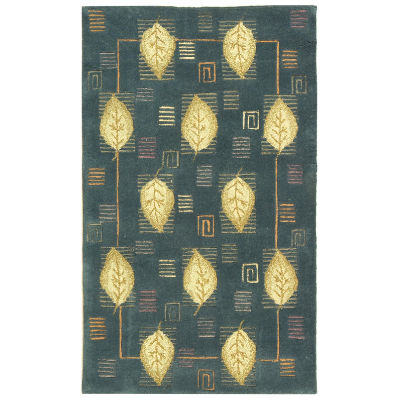 Berkley Hand Hooked Wool Pile Rug, Rectangle 2'9" x 4'9"