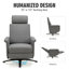 Upholstered Swivel Recliner