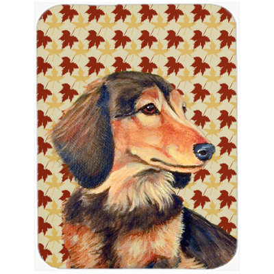 East Urban Home Dachshund Portrait Glass Cutting Board