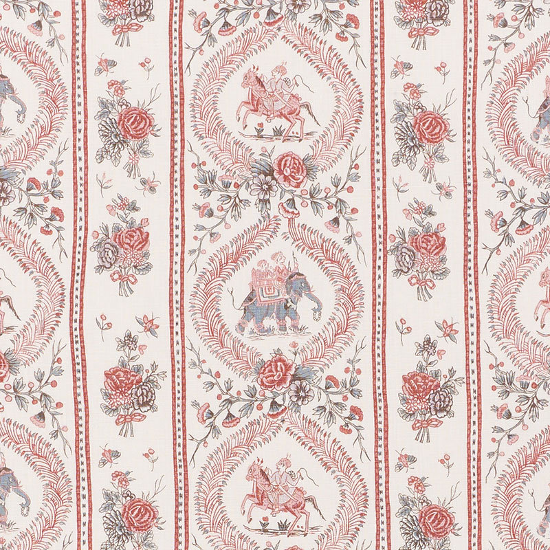 Tissu Kandula, Rose