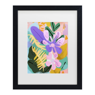 Art encadré à la bolognaise, Fleurs de printemps