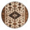 Machine Washable Persian Brown Area Rug