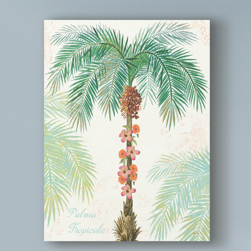 «Flamingo Tropicale III», impression sur toile tendue, H 32 po x l 24 po x P 2 po