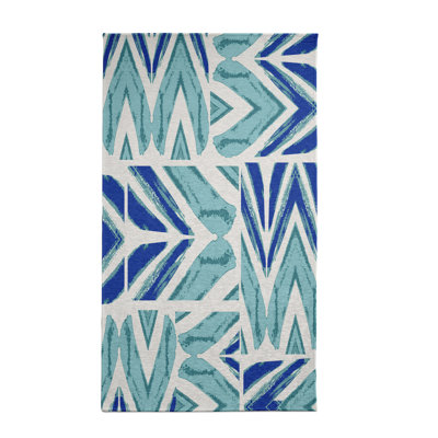 Safari Chenille Geometric Indoor Rug