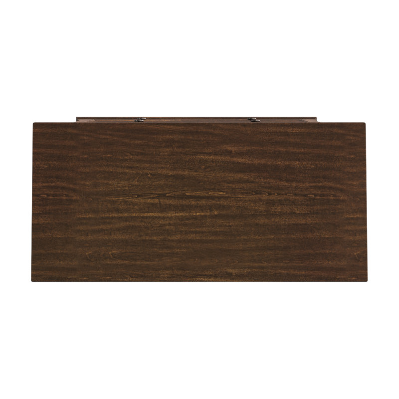 Commode 5 tiroirs Mid-Century, Noyer foncé