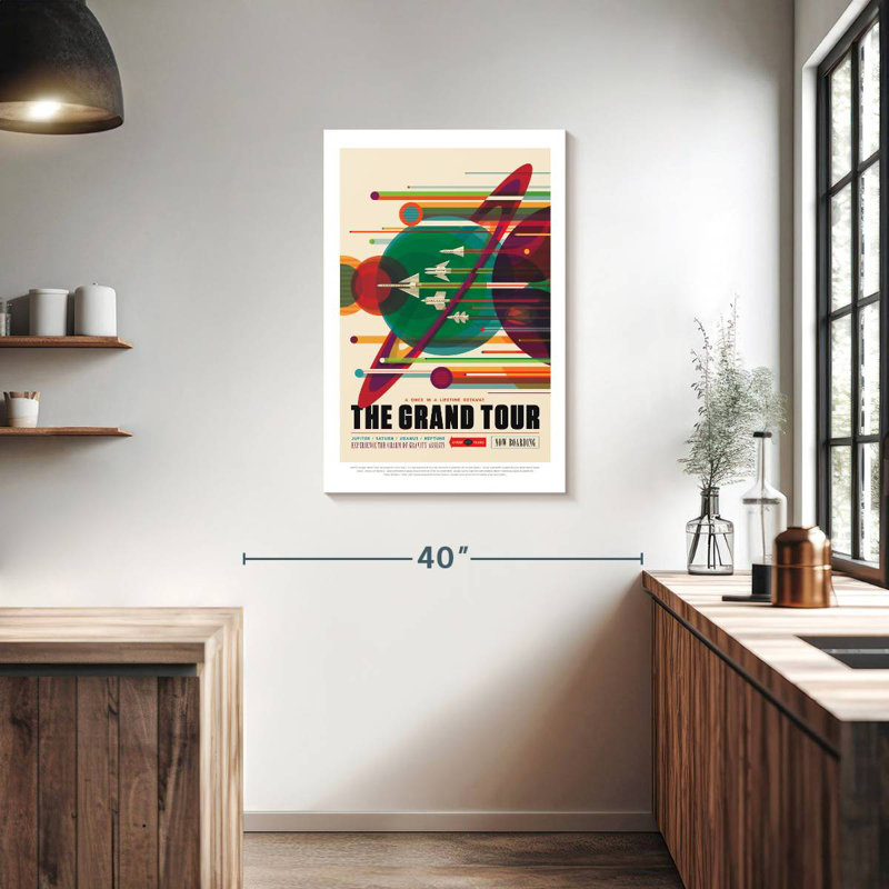 Oberle Retro Grand Tour, 36" H x 24" W