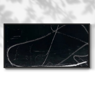 Abstrait, série DC DCXIV, toile tendue avec châssis, prête à être accrochée