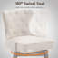 Tabouret de bar pivotant 30,1 po Hernandes-1637782483