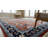 Rustic Oriental Red Hand Knotted Red / Navy Traditional Classic Wool Area Rug-537861515