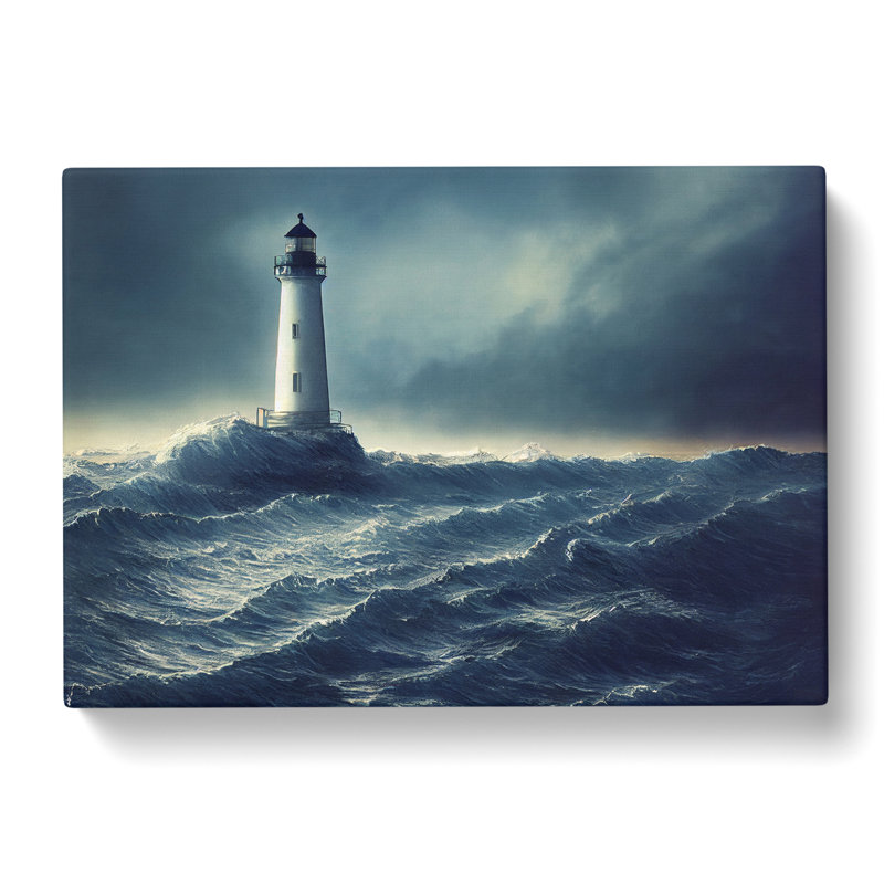 Enviable Lighthouse - Wrapped Canvas, 40cm H x 60cm W x 3cm D