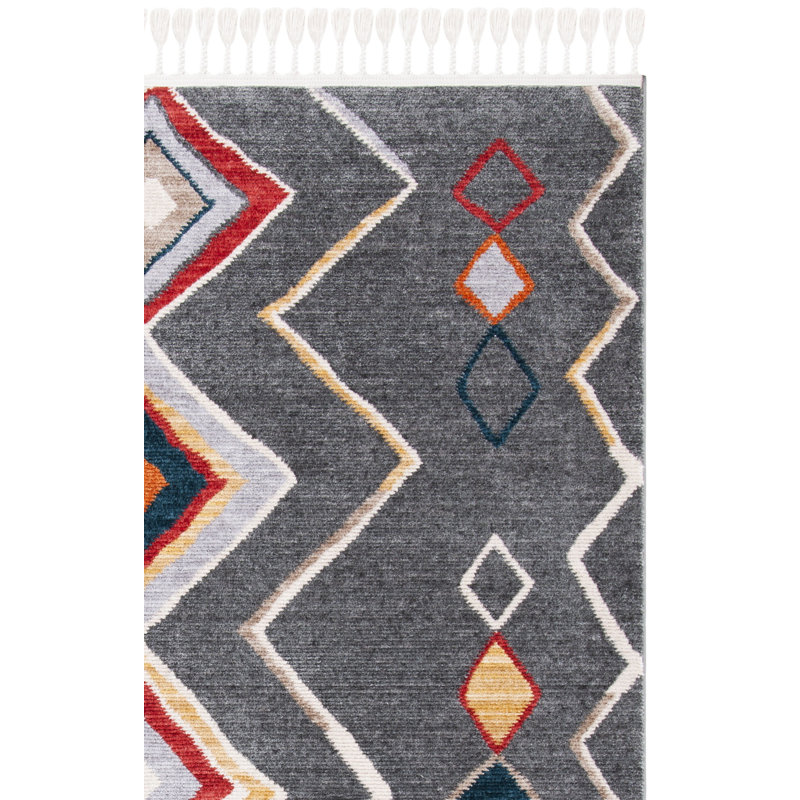 Raelynn Performance Southwestern Rug, Rectangle 5'5" x 7'7"