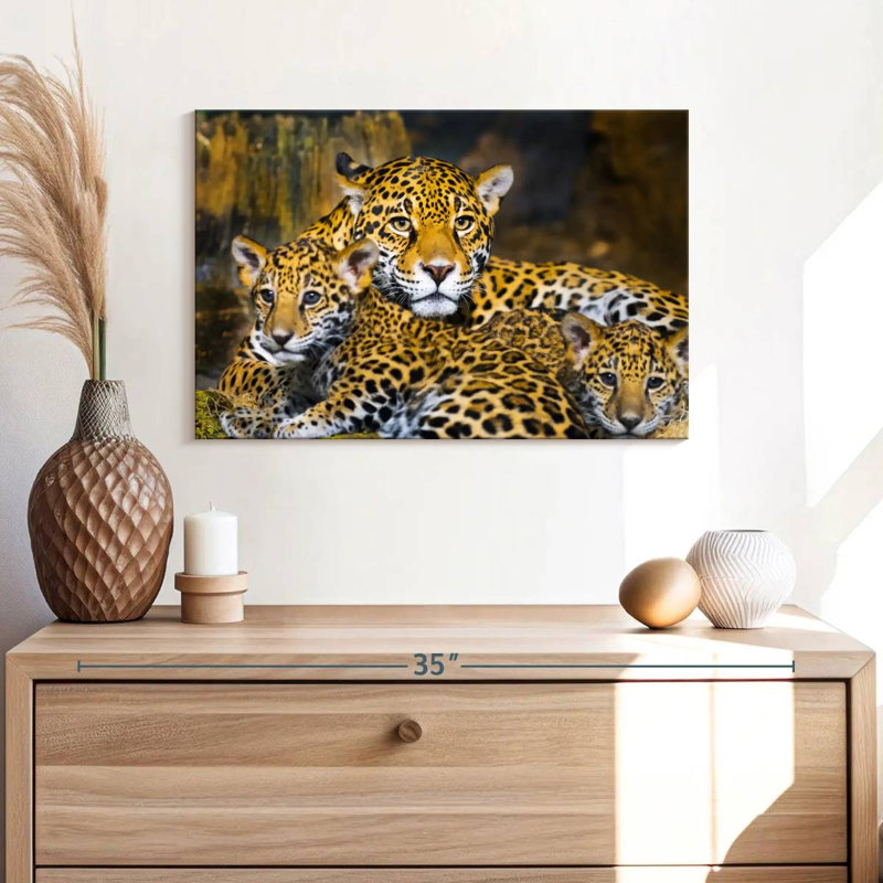 Brampt Baby Jaguar, 16" H x 24" W