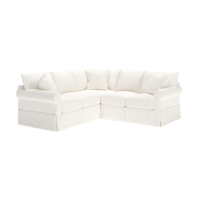Canapé modulaire de coin Amari, Orienté à droite, Boucle Apollo Alpaca